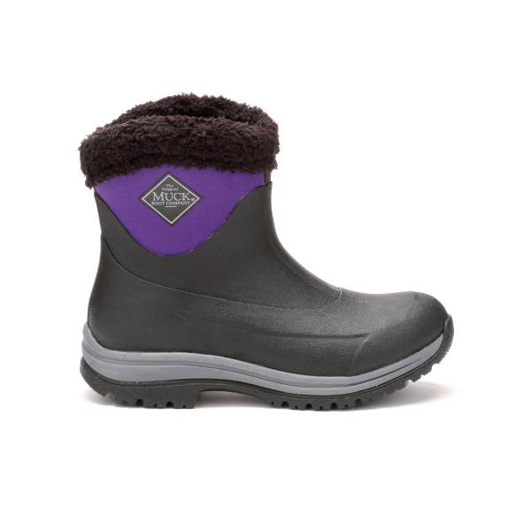 Purple and black muck on sale boots