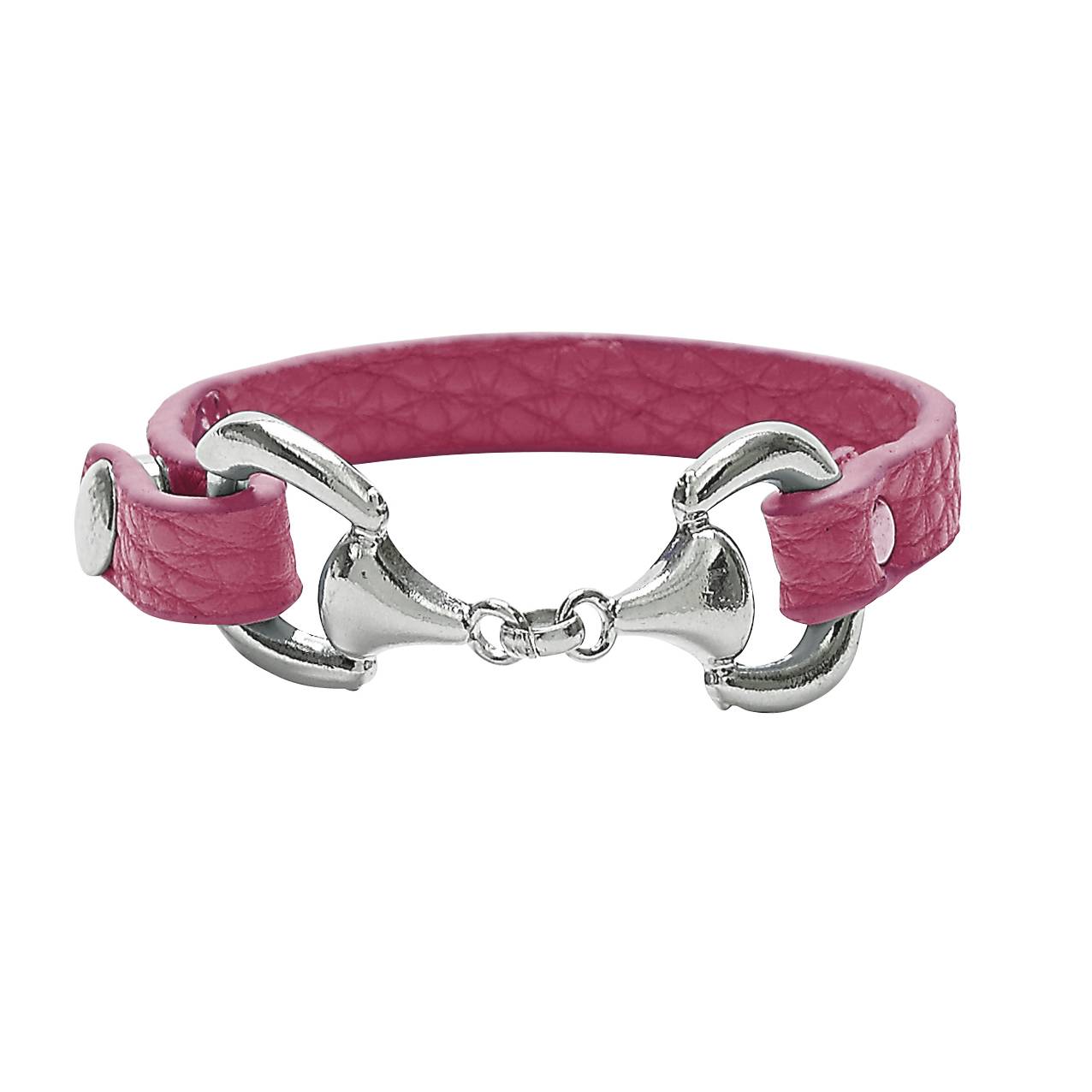 5-870332 Faux Leather Stackable Snaffle Bit Bracelet sku 5-870332