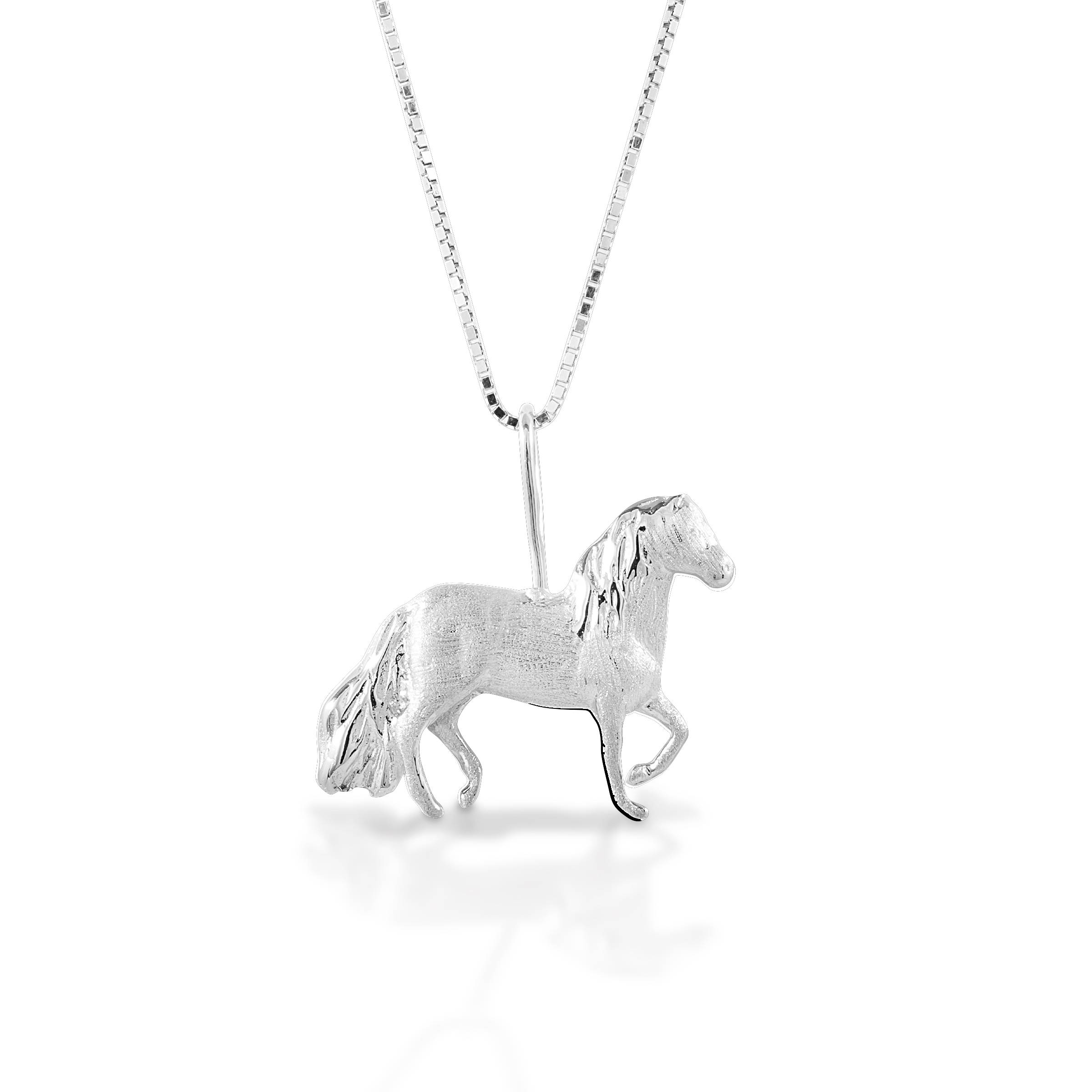 Kelly Herd Paso Fino Pendant  - Sterling Silver