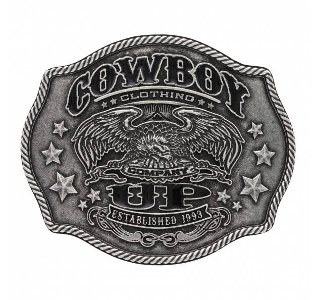 Montana Silversmiths Cowboy Up Eagle Est 1992 Attitude Buckle