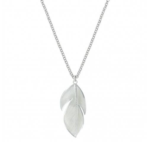 5-870935 Montana Silversmiths Wide Floating Feather Necklac sku 5-870935