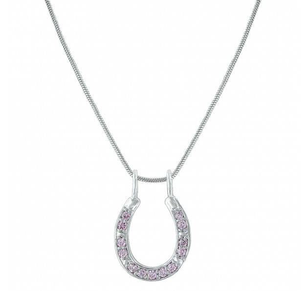 5-870965 Montana Silversmiths Shining Rhinestone Horseshoe  sku 5-870965