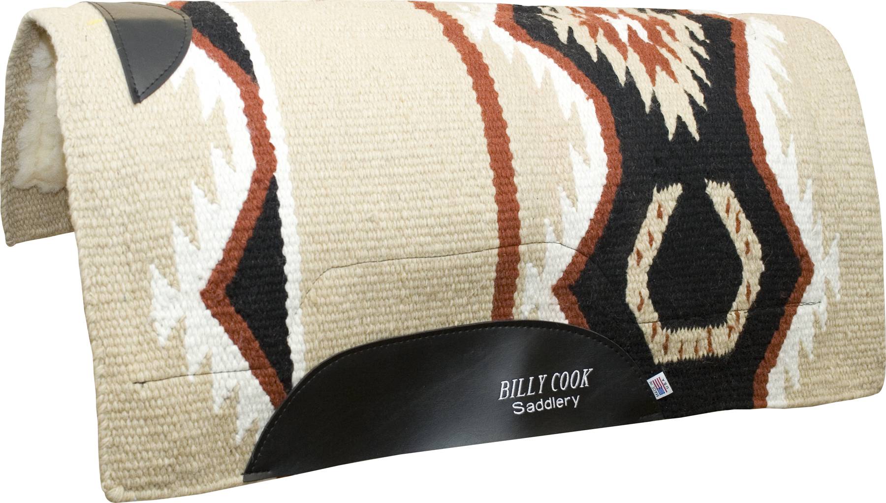 12294HS Billy Cook Horseshoe Show Pad sku 12294HS