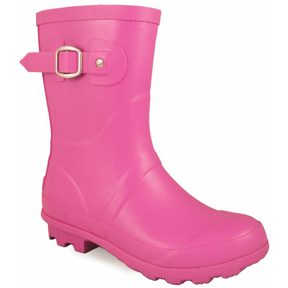 biker boots pink