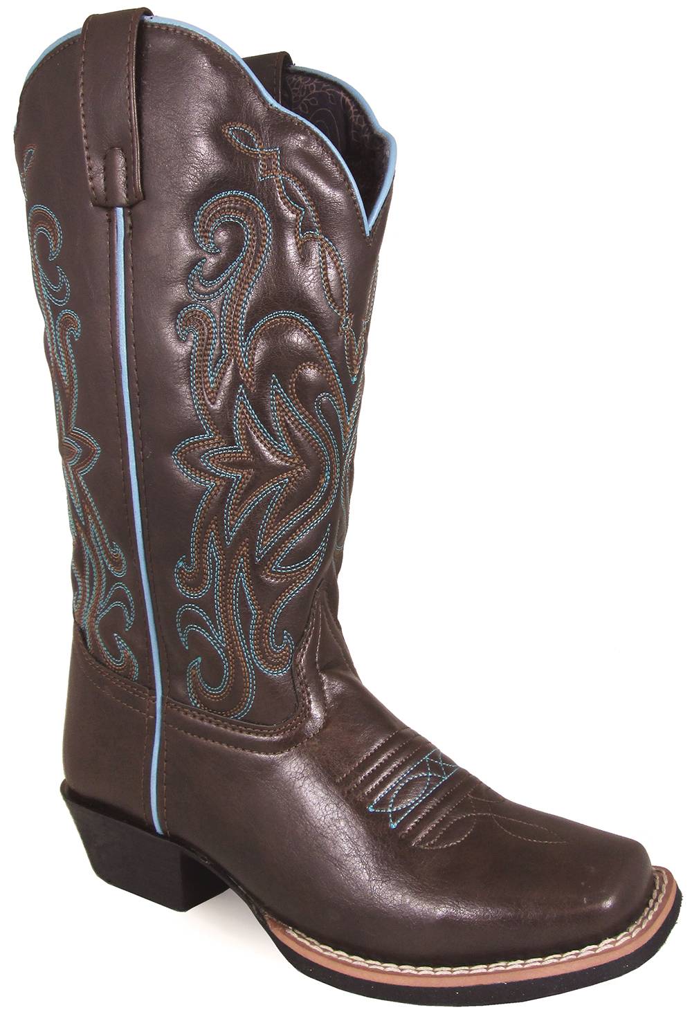 Smoky Mountain Somerton Square Toe Boots - Ladies - Brown
