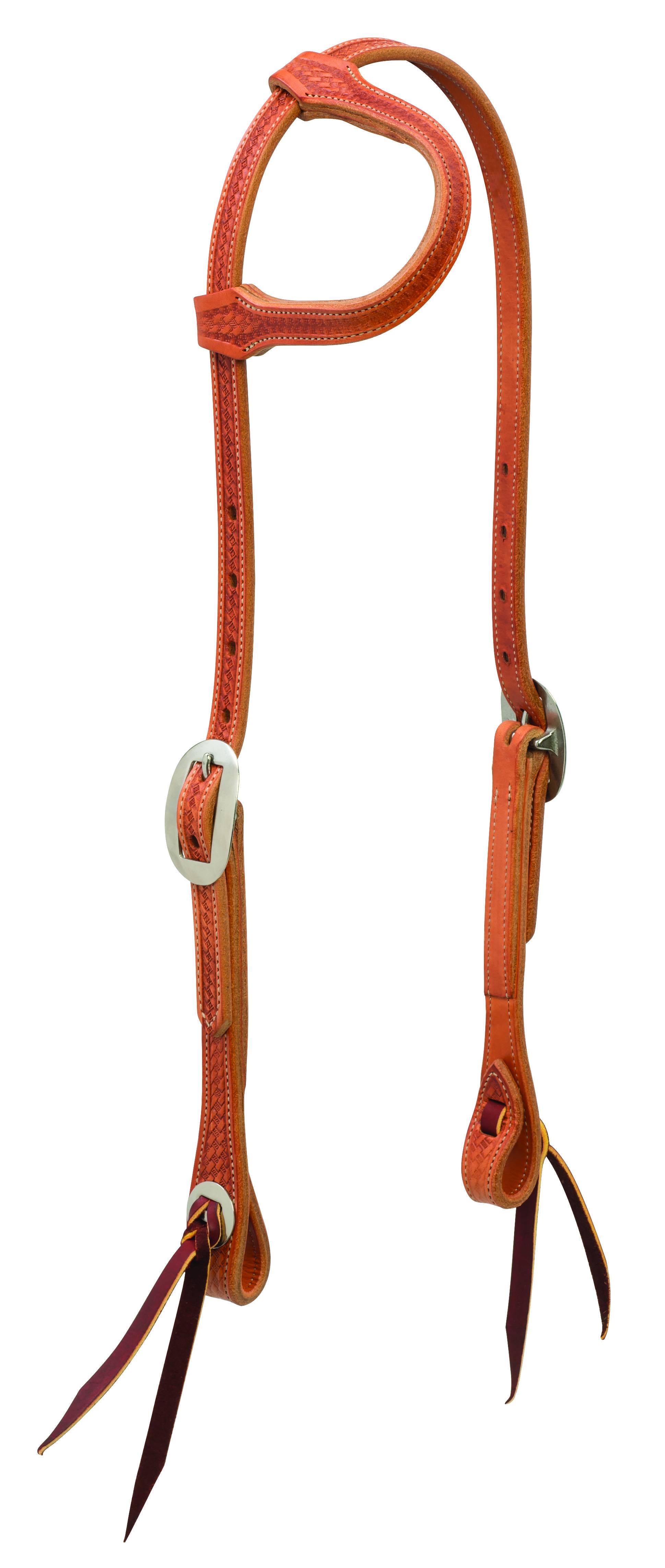 5-876074 Weaver Basketweave Sliding Ear Headstall sku 5-876074