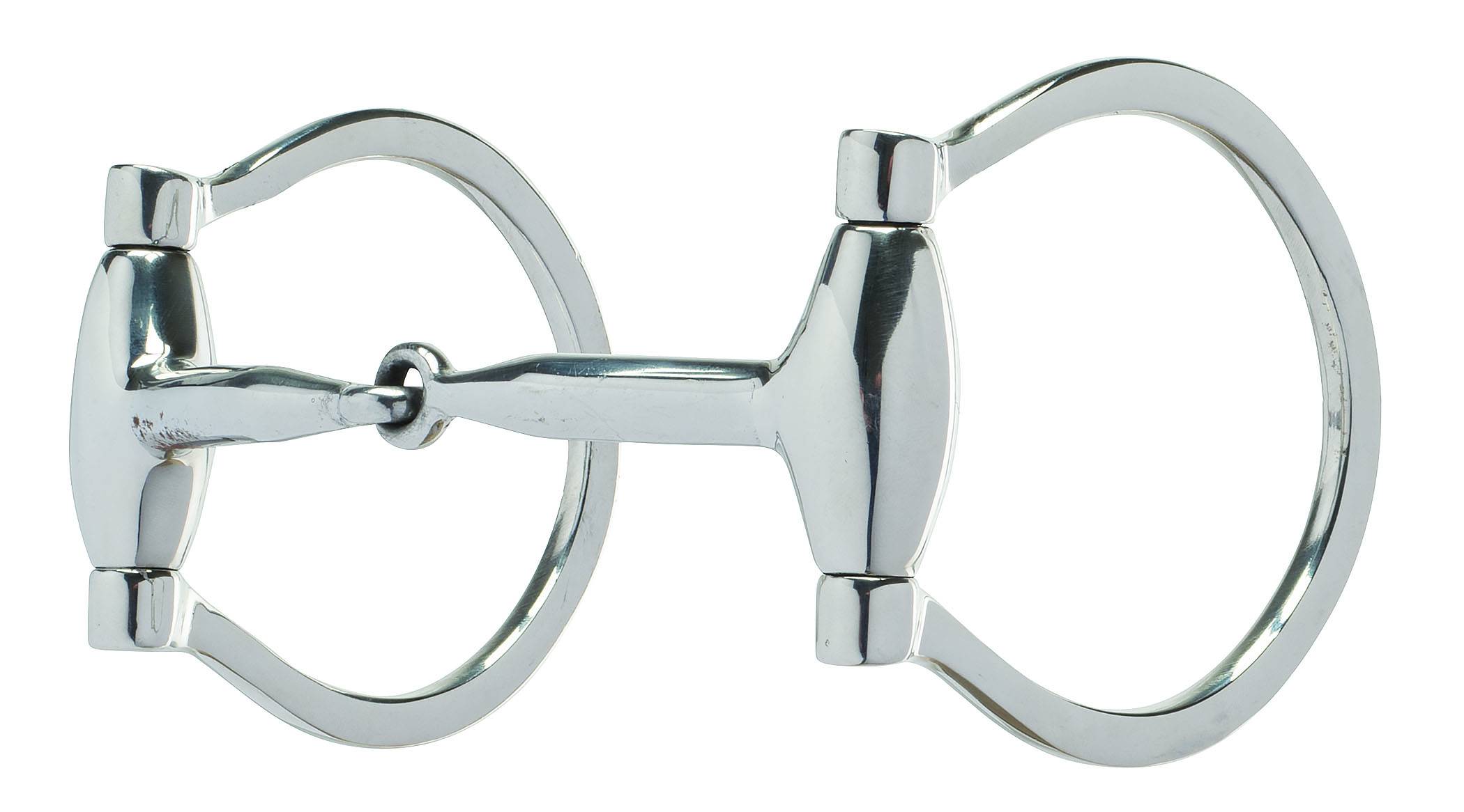 Weaver Sweet Iron Snaffle Offset Dee Bit