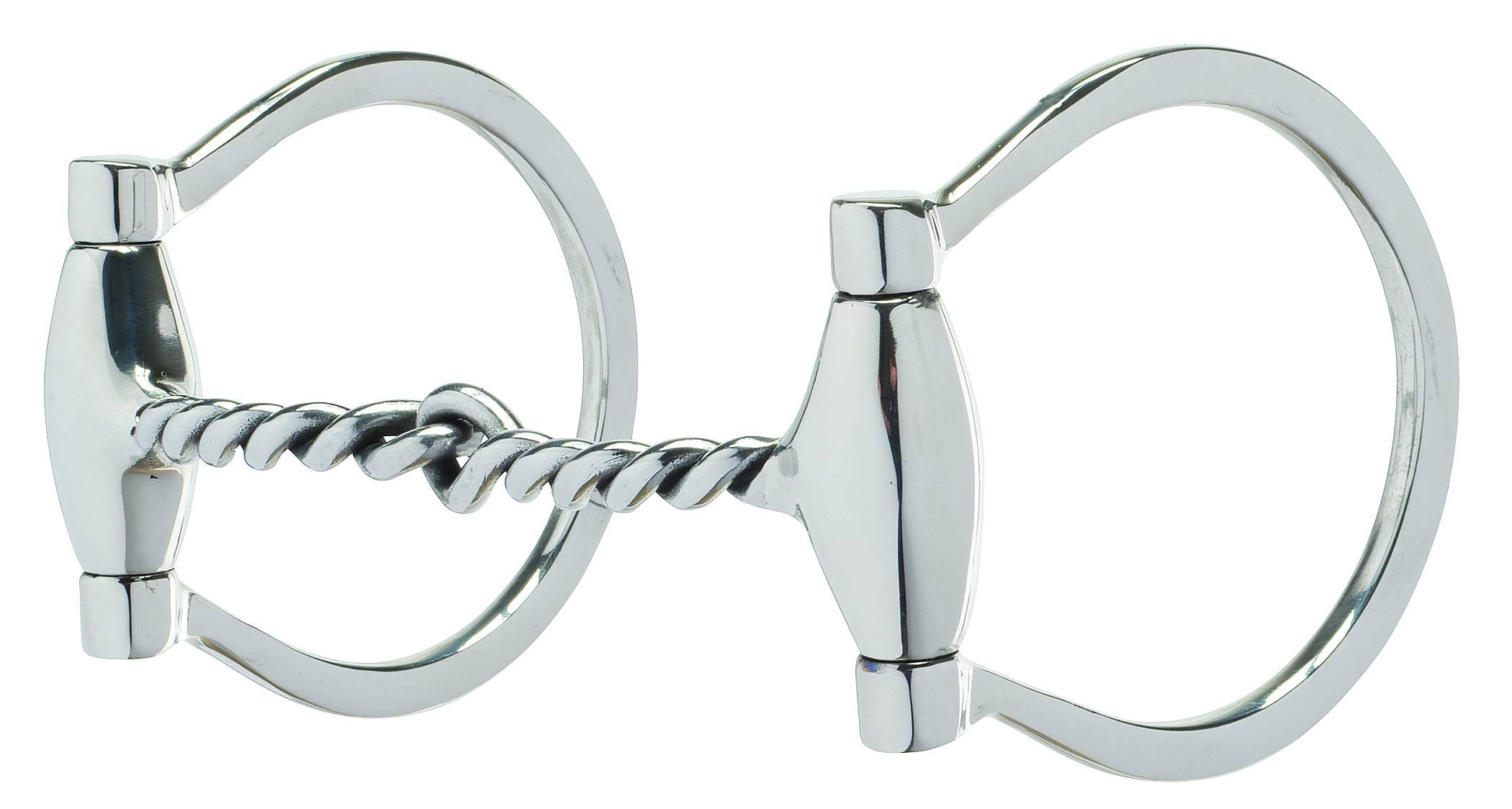 Weaver Sweet Iron Wire Snaffle Offset Dee Bit