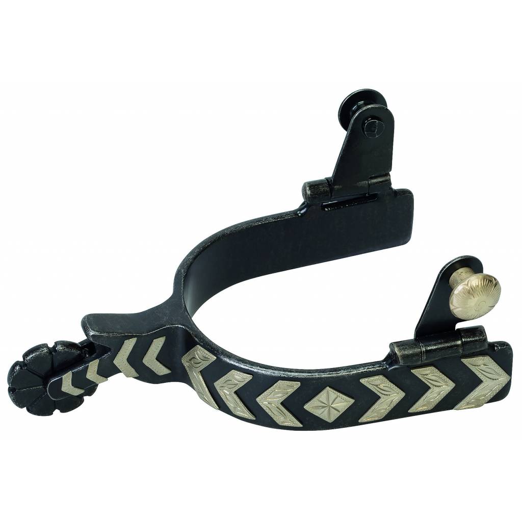 Weaver Ladies German Silver Chevron Trim Spur