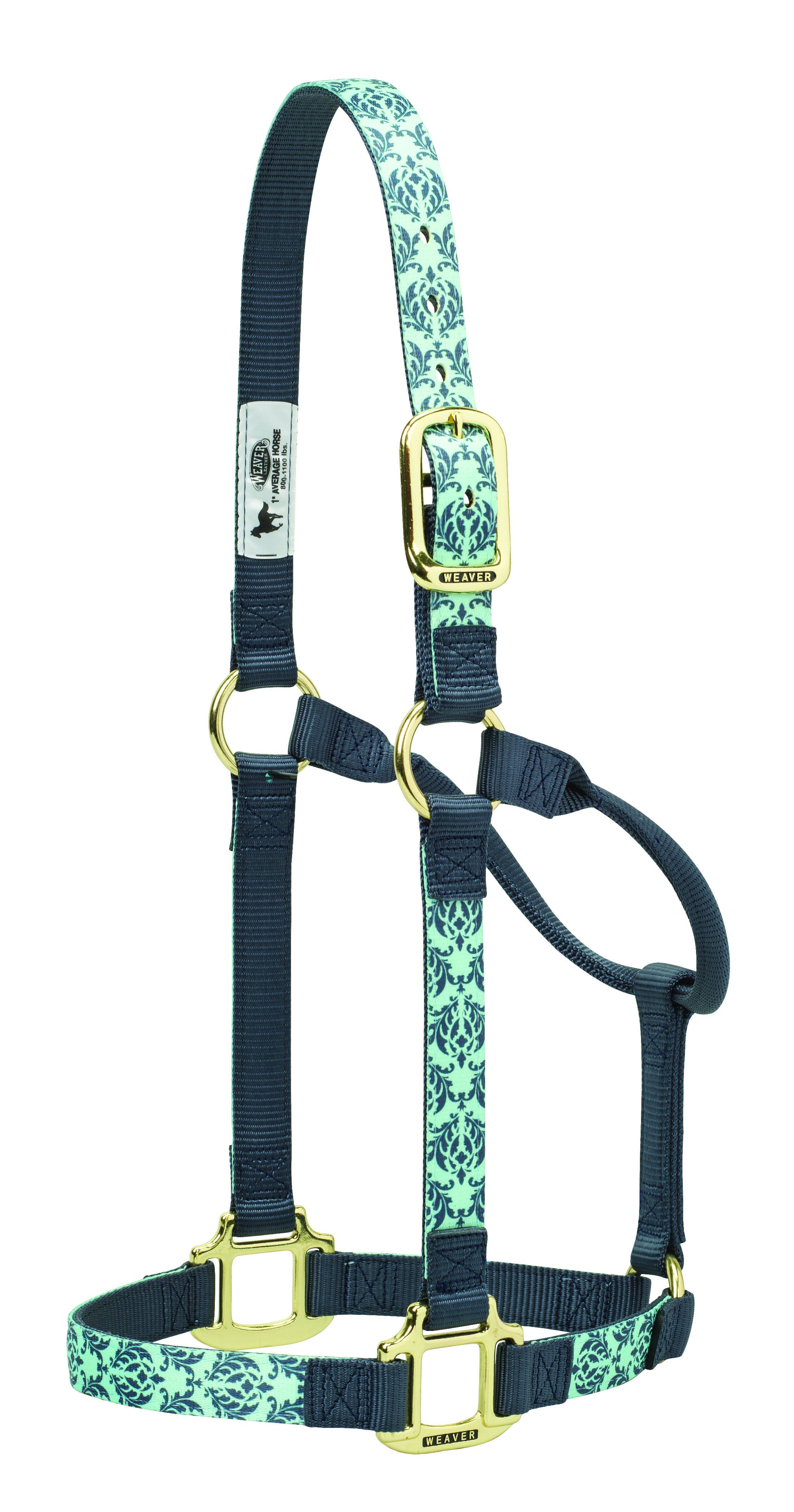 Weaver Nylon Damask Non-Adjustable Horse Halter