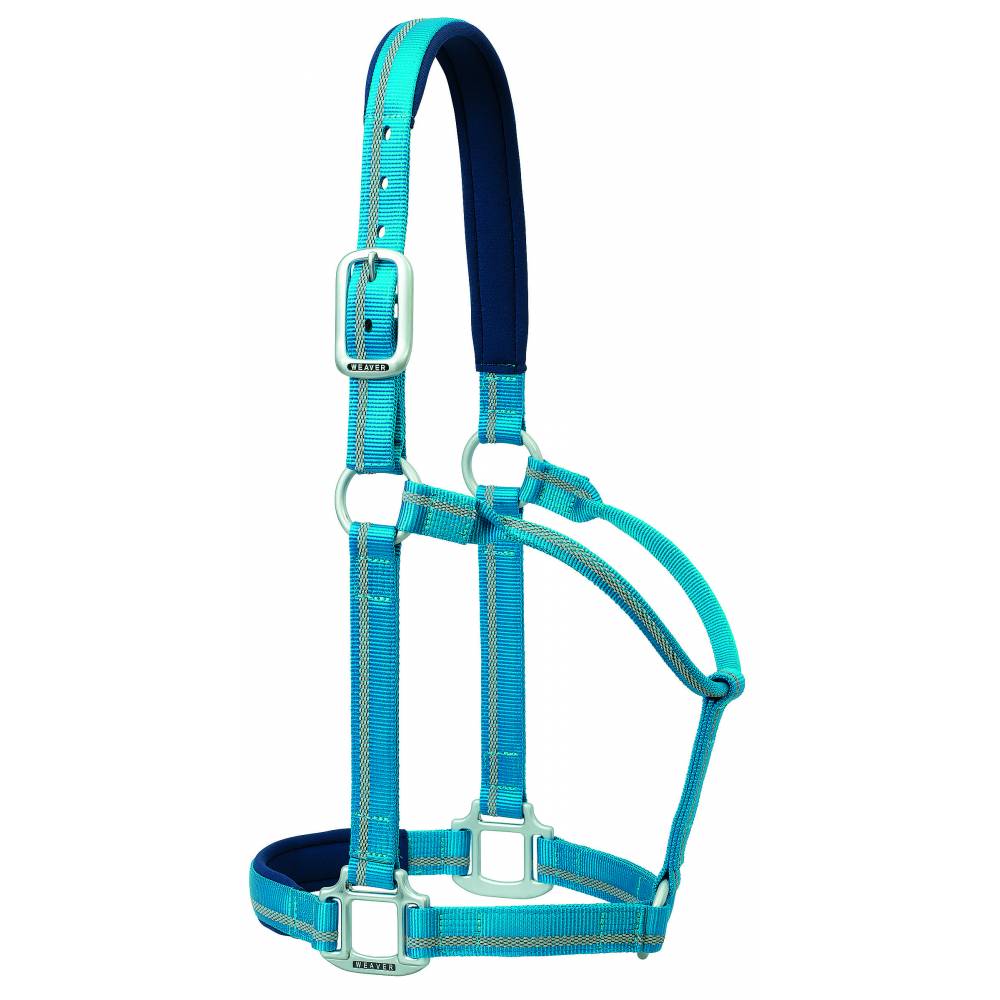 Weaver Nylon Padded Reflective NonAdjustable Horse Halter