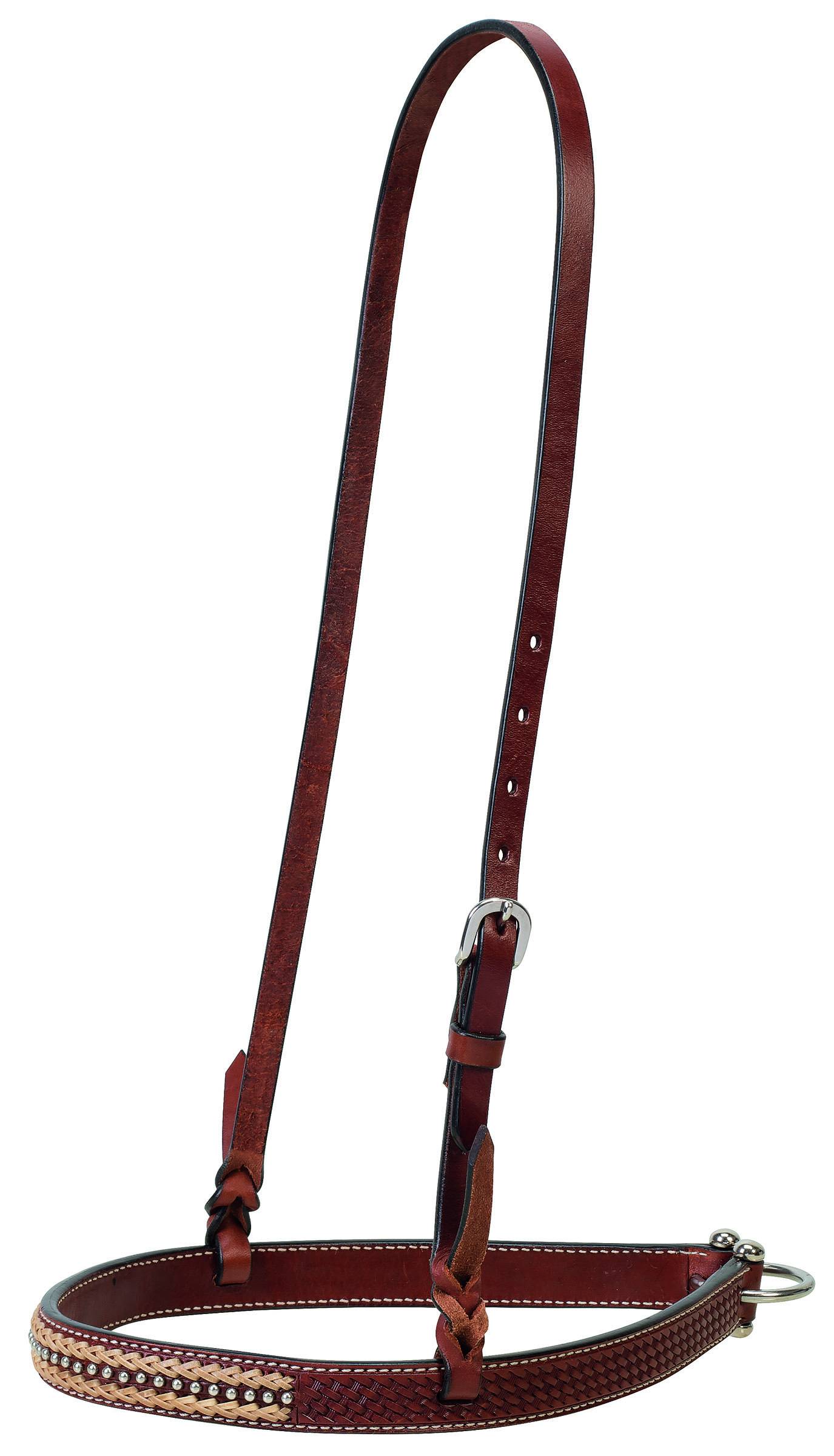 Weaver Basketweave Rawhide Accents Noseband