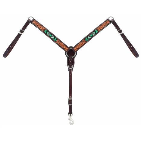 Weaver Diamond Beaded Straight Pony Breast Collar