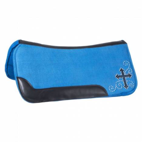 Tough 1 Contour Felt 3/4" Saddle Pad - Crystal