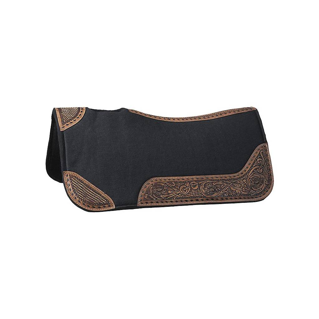 Tough-1 Buckstitch Barrel Saddle Pad