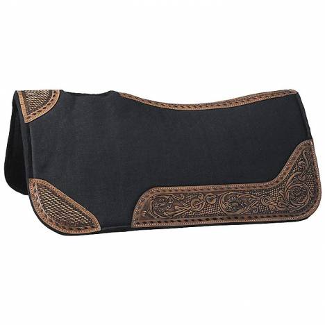 Tough-1 Buckstitch Barrel Saddle Pad