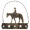 Tough-1 Equine Motif Ornament With Glitter Finish - Western Pleasure