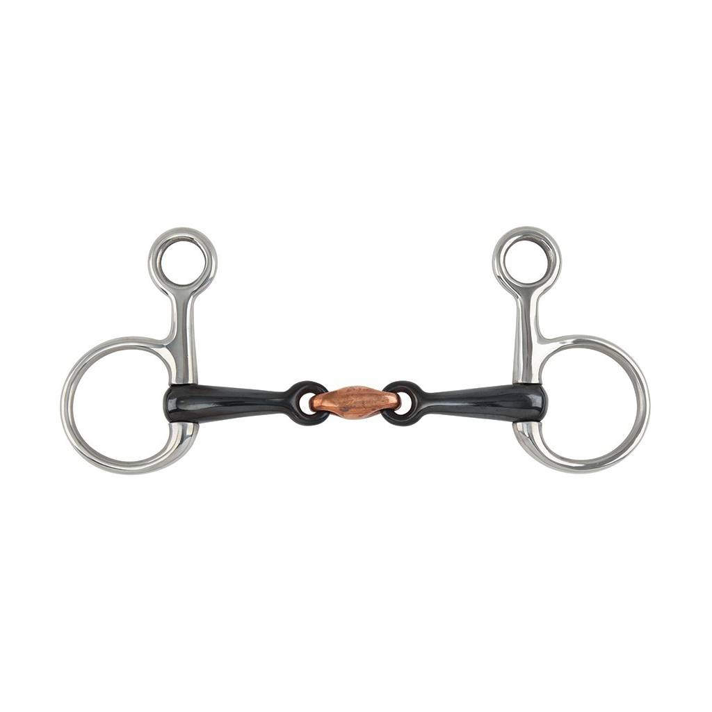 Shires Hanging Cheek Sweet Iron Snaffle