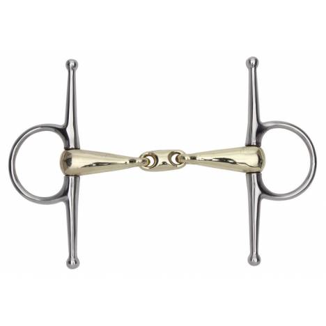 Shires Full Cheek Alloy Bit With Lozenge