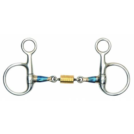 Shires Blue Sweet Iron Hanging Cheek Roller Bit