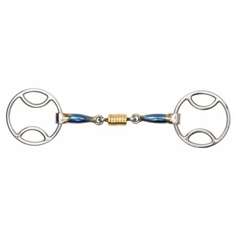 Shires Blue Sweet Iron Bevel Roller Link Bit