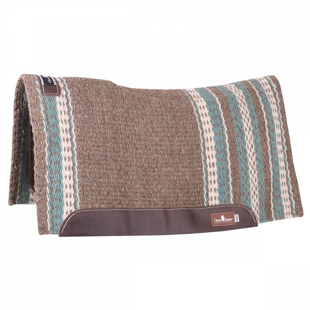 Classic Equine Alpaca Bottom Blanket Top Saddle Pad