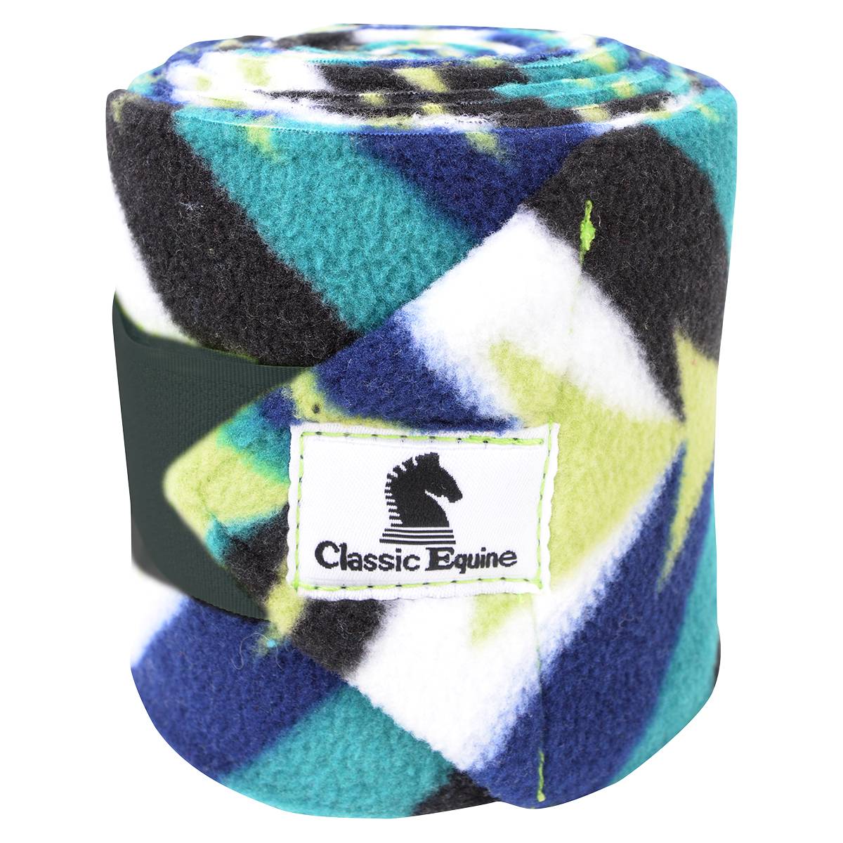 5-878939 Classic Equine Print Polo Wraps - Lime Twist sku 5-878939