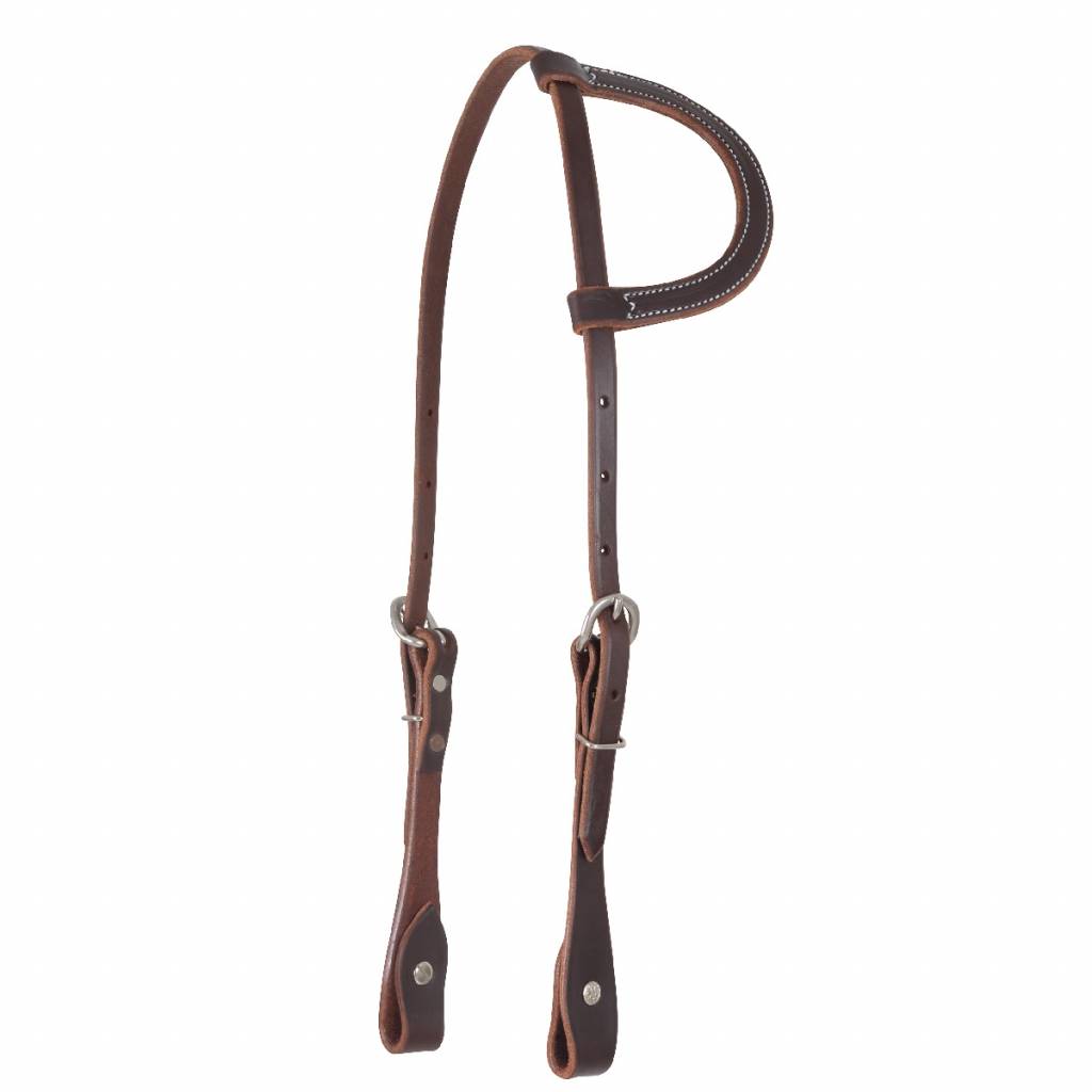 Martin Ranahan Split Ear Floral Headstall- 1"