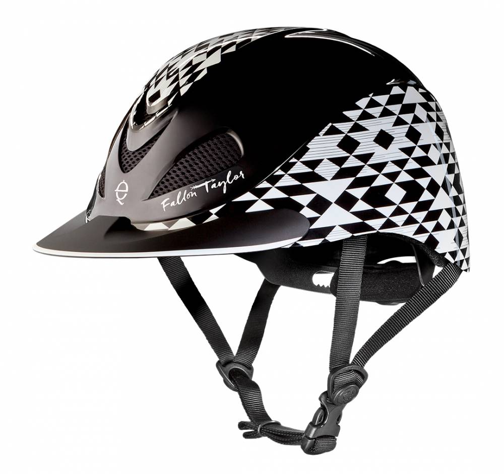 Troxel Fallon Taylor Helmet Black Aztec EquestrianCollections