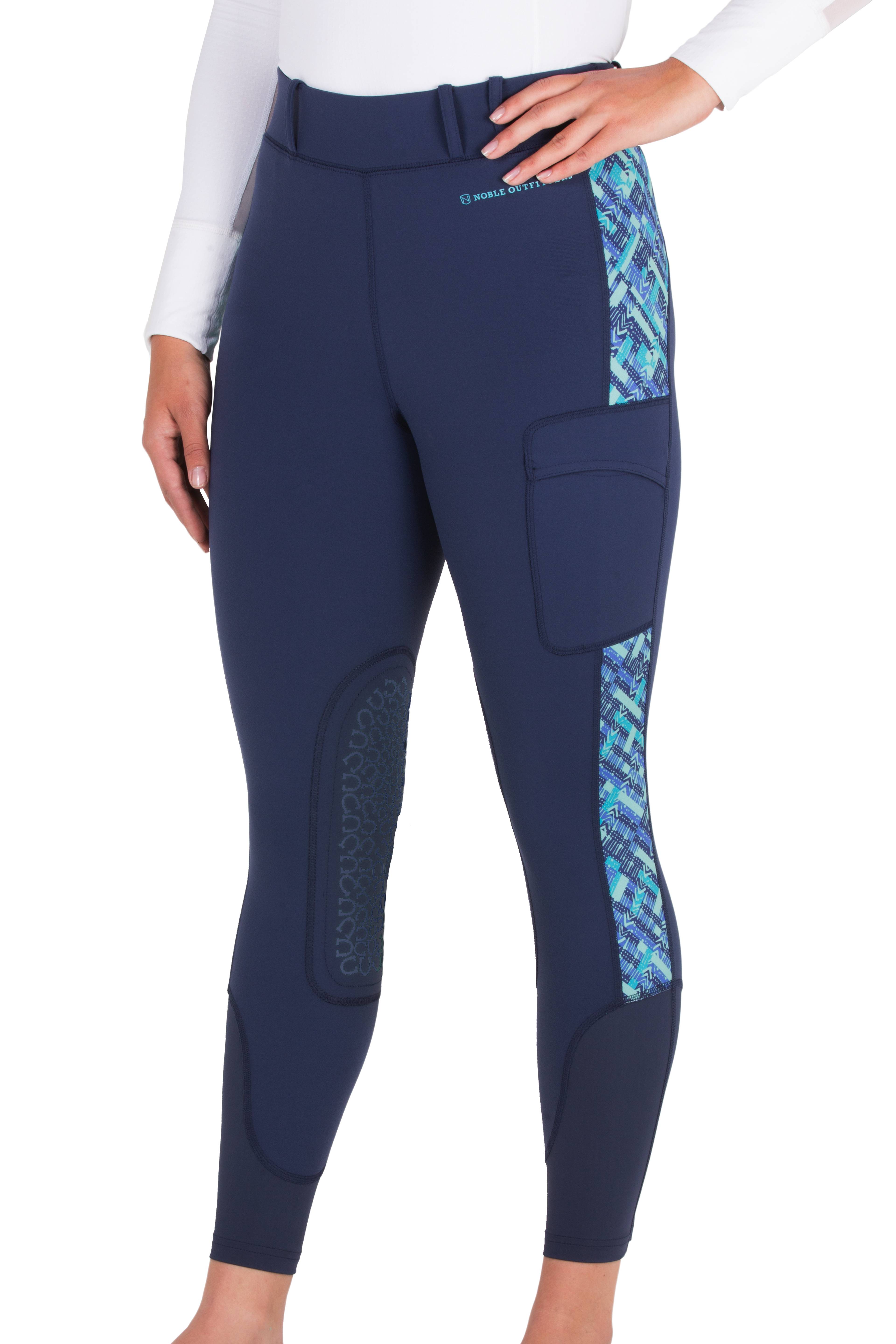 Noble Outfitters Printed Balance Riding Tights - Ladies