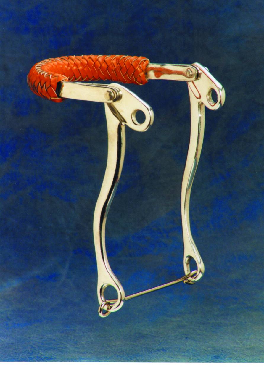 Colorado Saddlery Aluminum Braided Noseband Hackamore