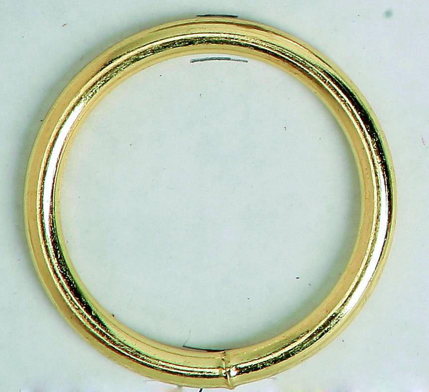 5-879851 Colorado Saddlery Brass Plated Ring sku 5-879851