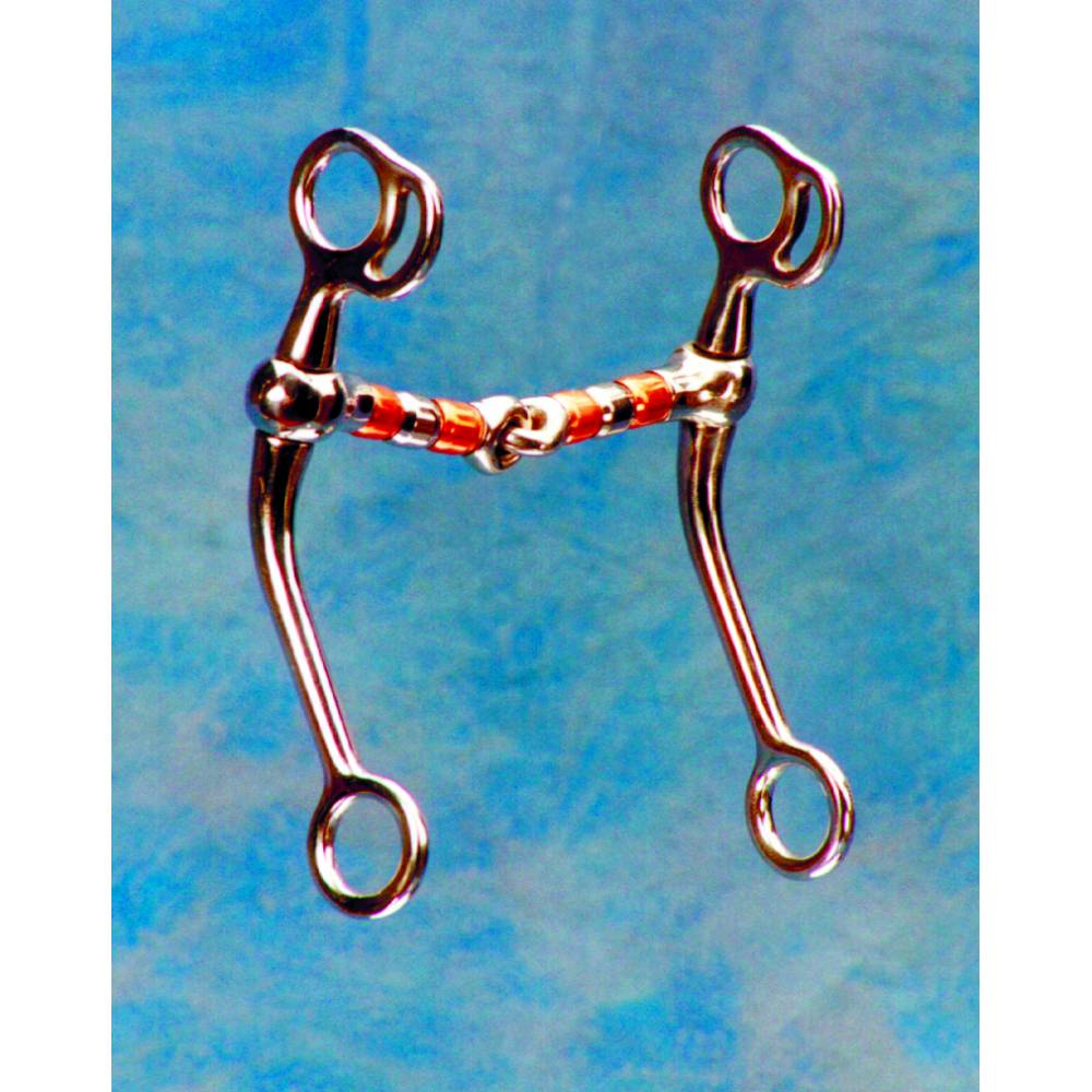 Colorado Saddlery Copper Roller Training Bit EquestrianCollections
