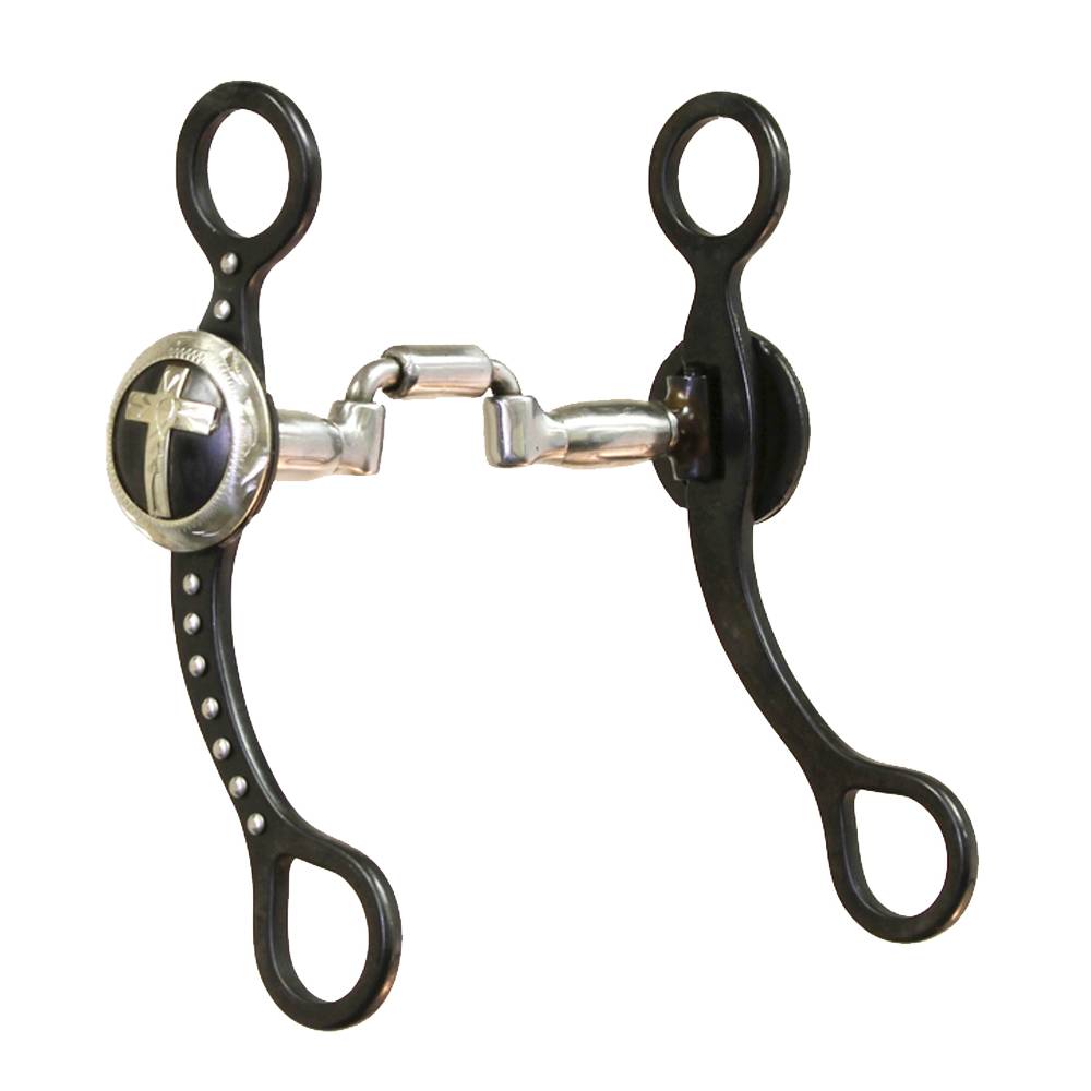 Colorado Saddlery Flextra Flat Top Hinged Curb Bit