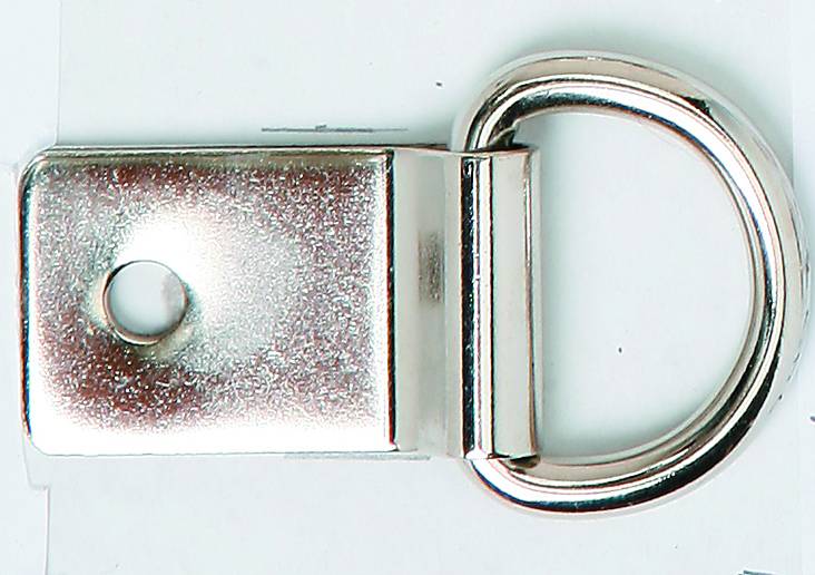 Colorado Saddlery Heavy Nickel Plated Clip & Dee