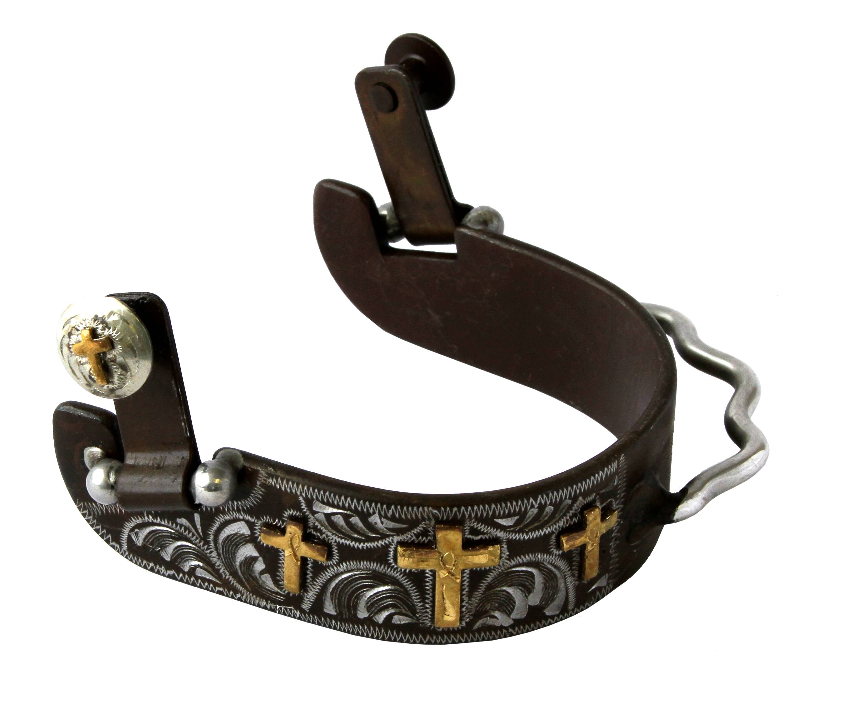 5-880499 Colorado Saddlery Los Cruces Bumper Spurs - Mens sku 5-880499