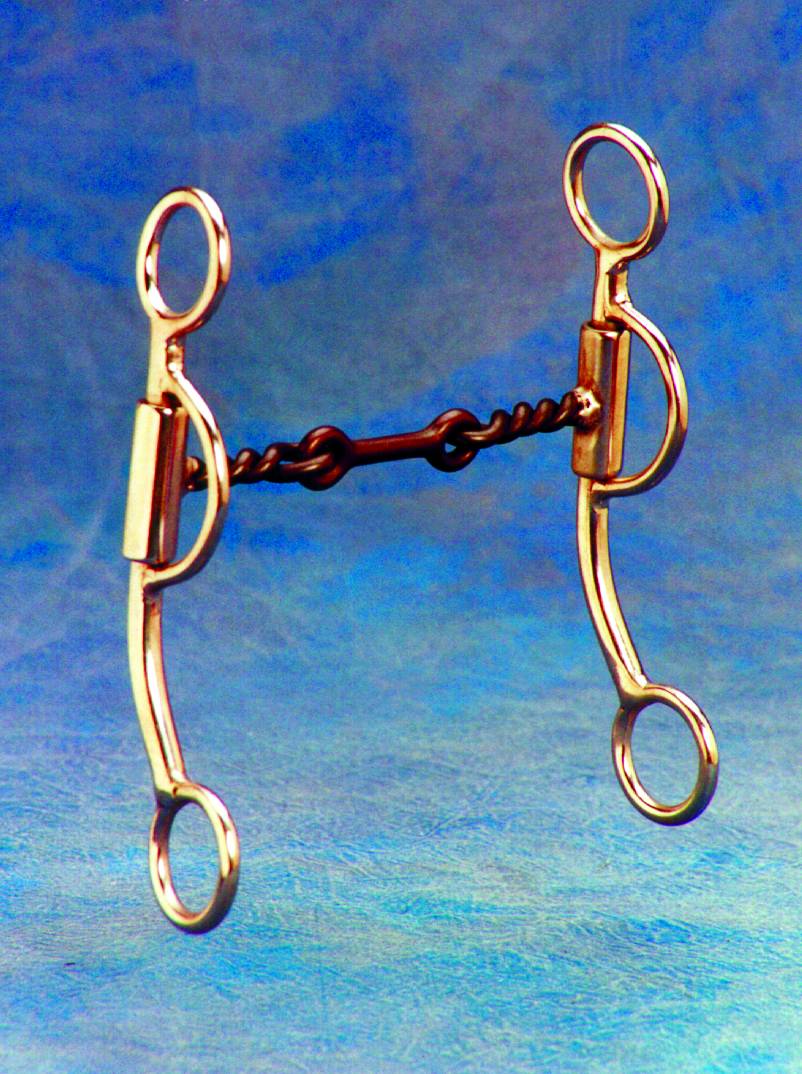 Colorado Saddlery New Mexico Special Partial Twist Shank Snaffle