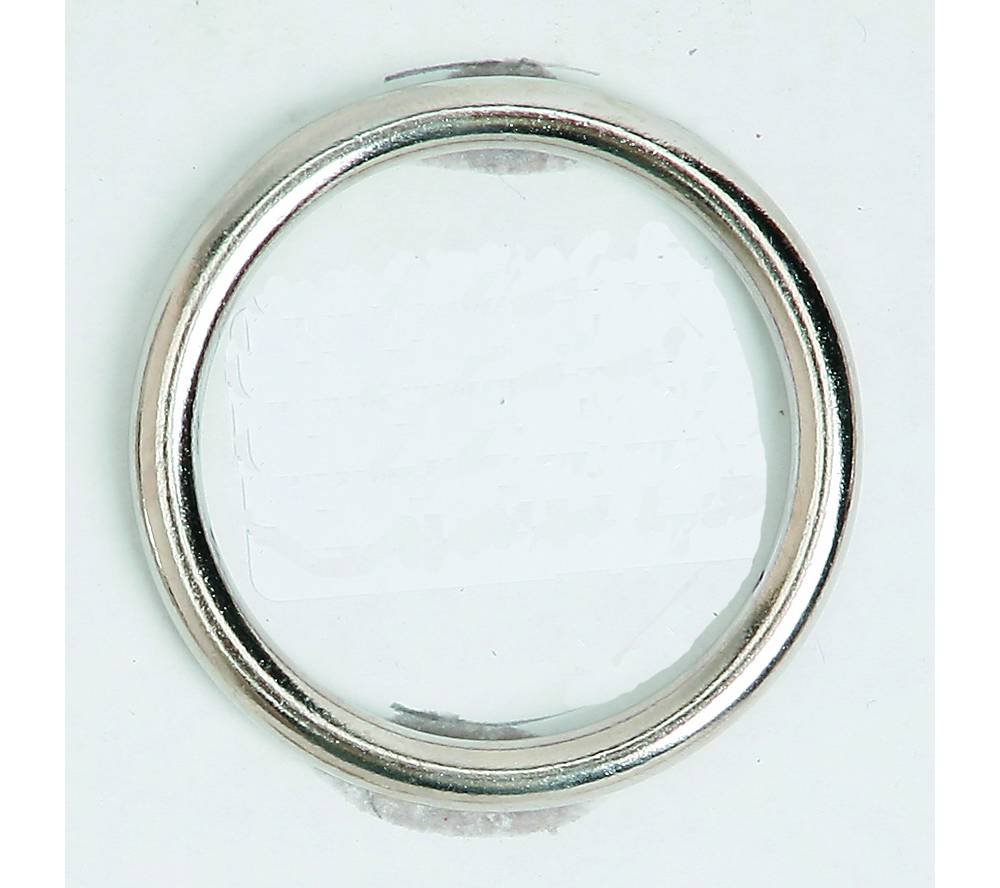 Colorado Saddlery Nickel Plated Medium Ring EquestrianCollections