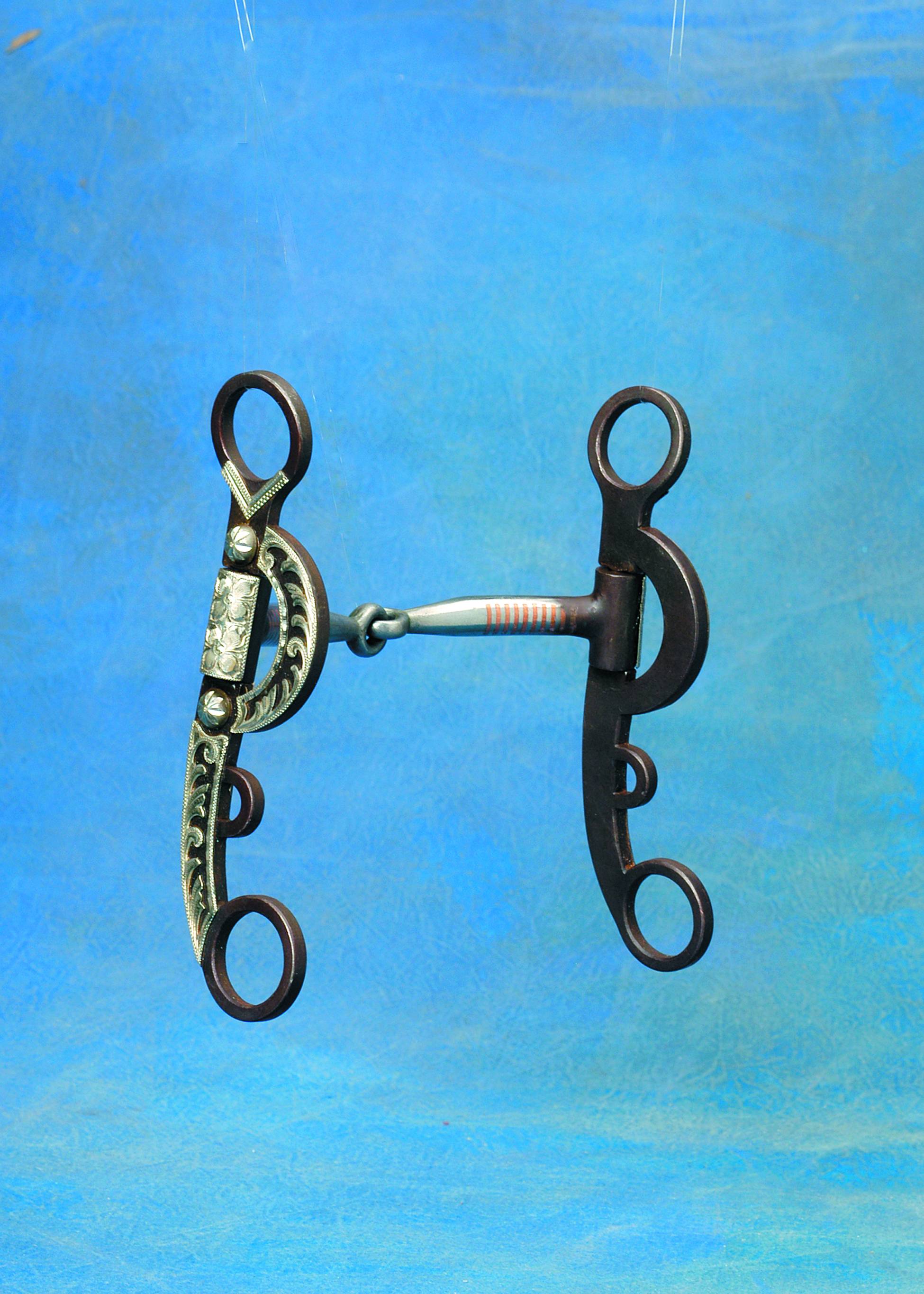 Colorado Saddlery Pampas Argentine Copper Inlay Snaffle Bit