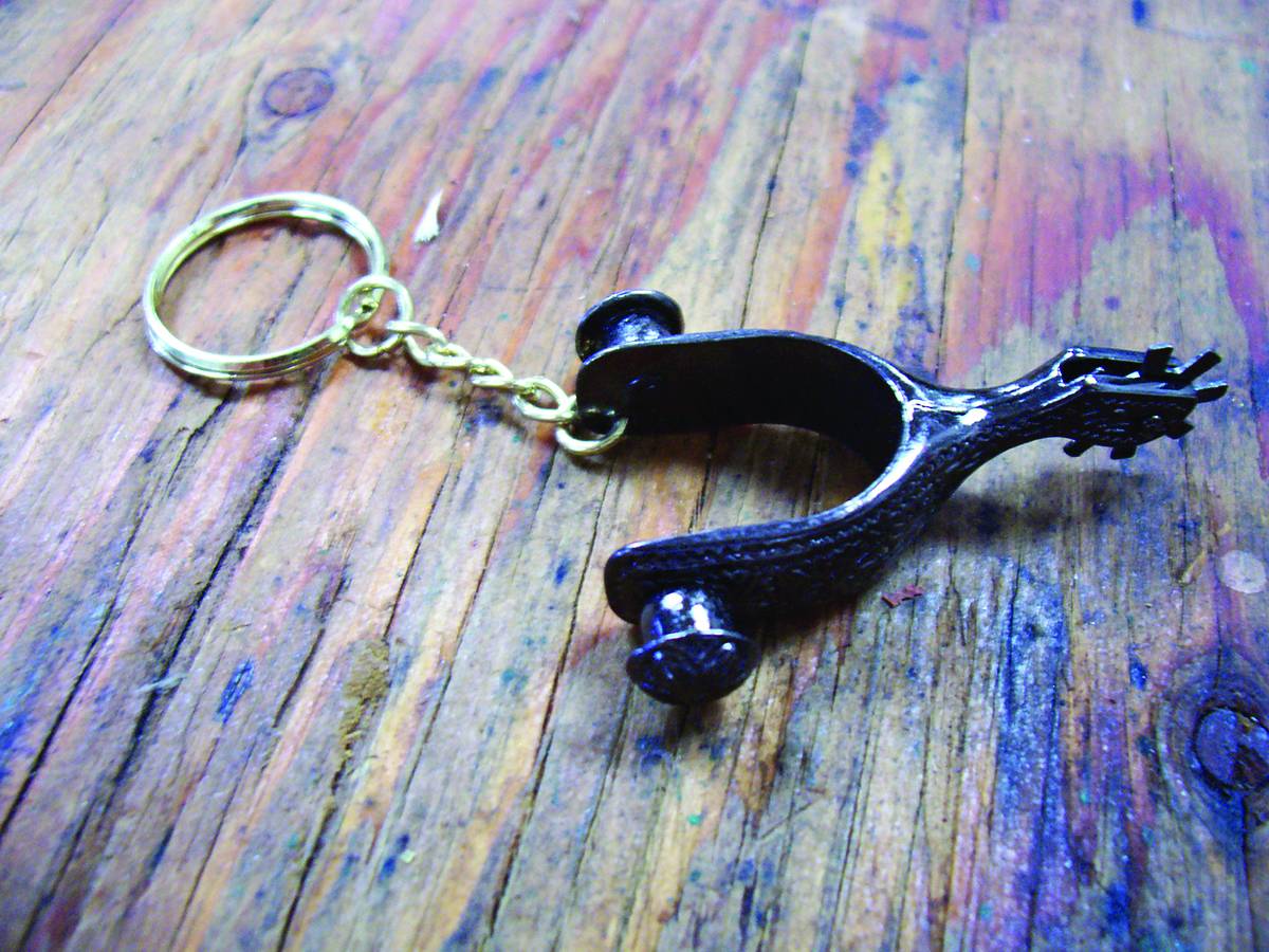 Colorado Saddlery Spurs Key Chain