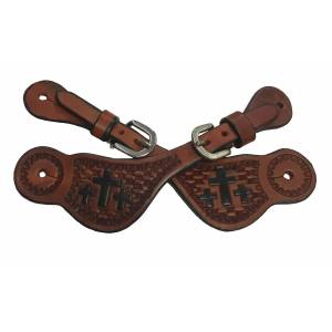 Colorado Saddlery Trinity Cross Spur Straps - Kids