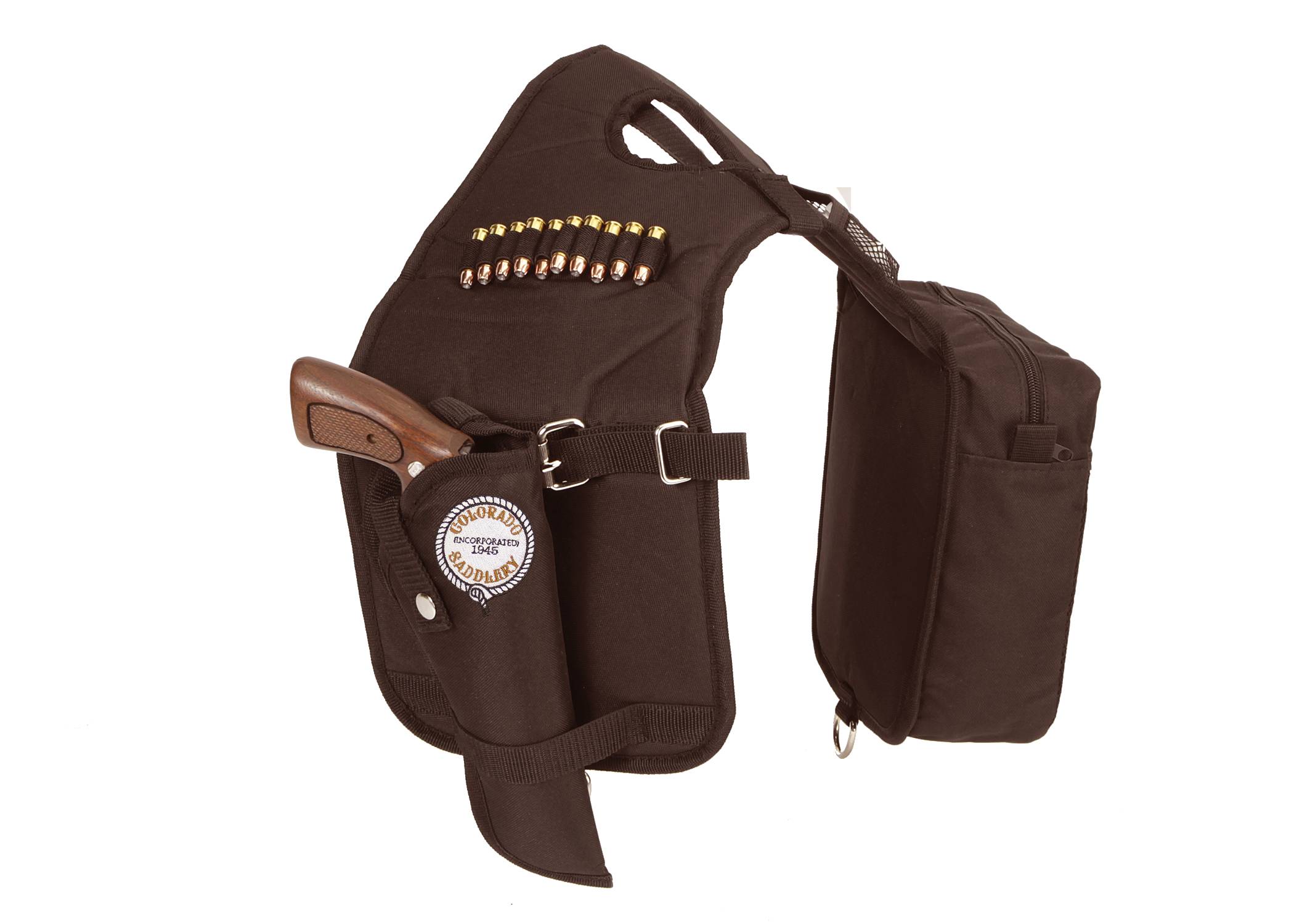 Colorado Saddlery Ultra Rider Horn Bag With Detachable Holster