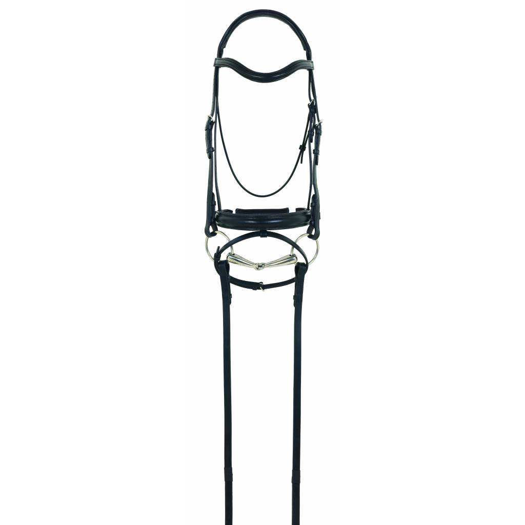 Camelot RCS Crank Flash Dressage Bridle