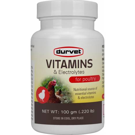 Durvet Vitamins & Electrolytes For Poultry