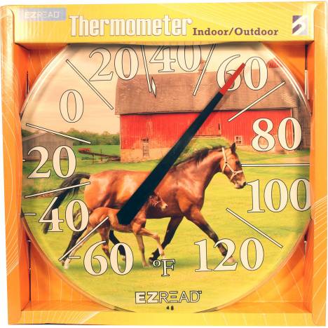 Headwind Consumer Ezread Dial Thermometer - Two Horses