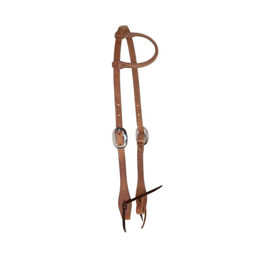 Reinsman Hermann Oak Harness Slide Ear Headstall