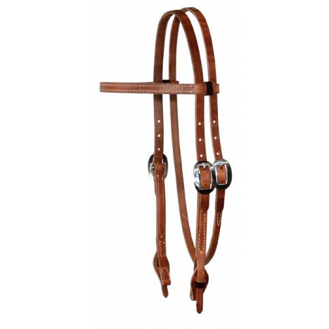 Reinsman Hermann Oak Harness Training Browband Headstall