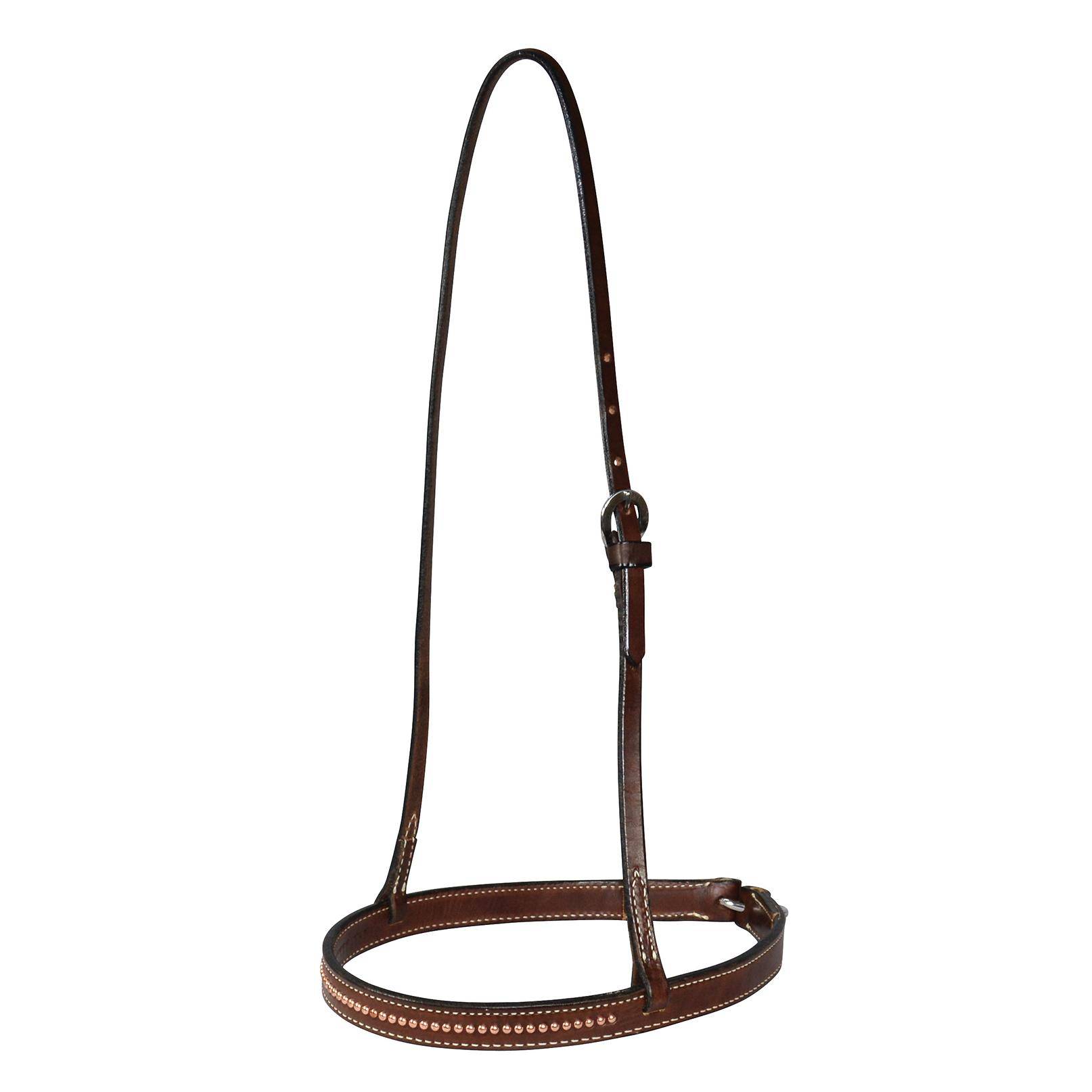 5-885117 Reinsman Bridle Leather Noseband with Copper Spots sku 5-885117