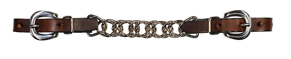 Reinsman Chocolate Flat Chain Curb Chain