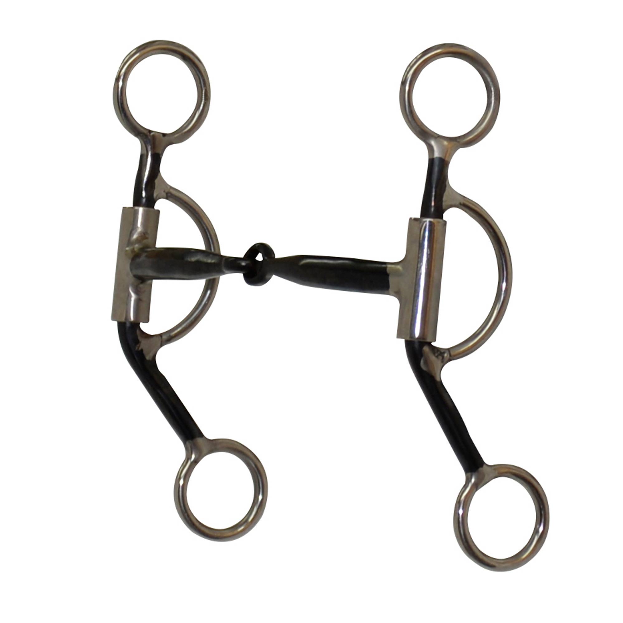 5-885170 Reinsman Diamond R Broken Mouth Training Snaffle B sku 5-885170